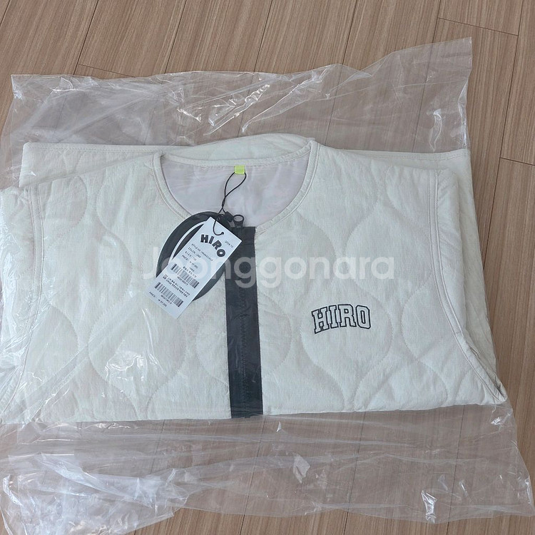 히로 퀼팅 플리스 겨깔 크림 130 새상품(가격내림)--0