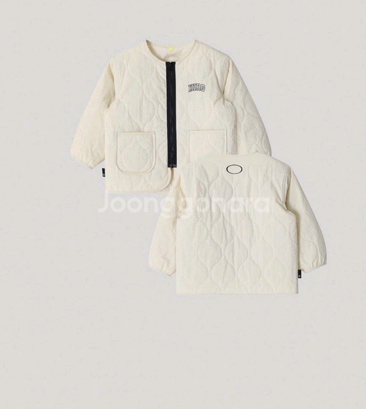 히로 퀼팅 플리스 겨깔 크림 130 새상품(가격내림)--1