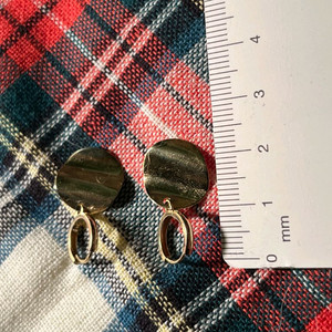 14k 옐로골드 귀걸이