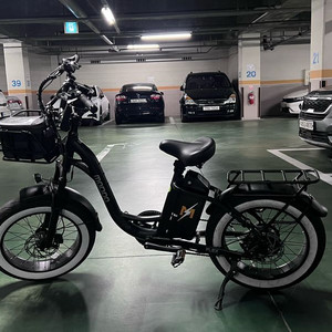 부릉이 플렉스 전기자전거(스로틀, 앞바구니, 뒤짐받이 옵션포함), 뇌울림 경보기 포함