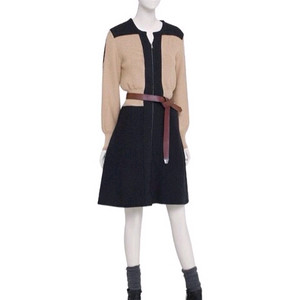 시스템 니트 원피스