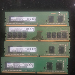삼성 DDR4 8GB 25600 메모리 4개 세트