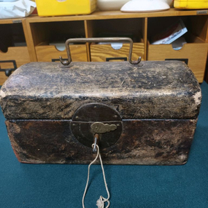 빈티지 우드 보관함