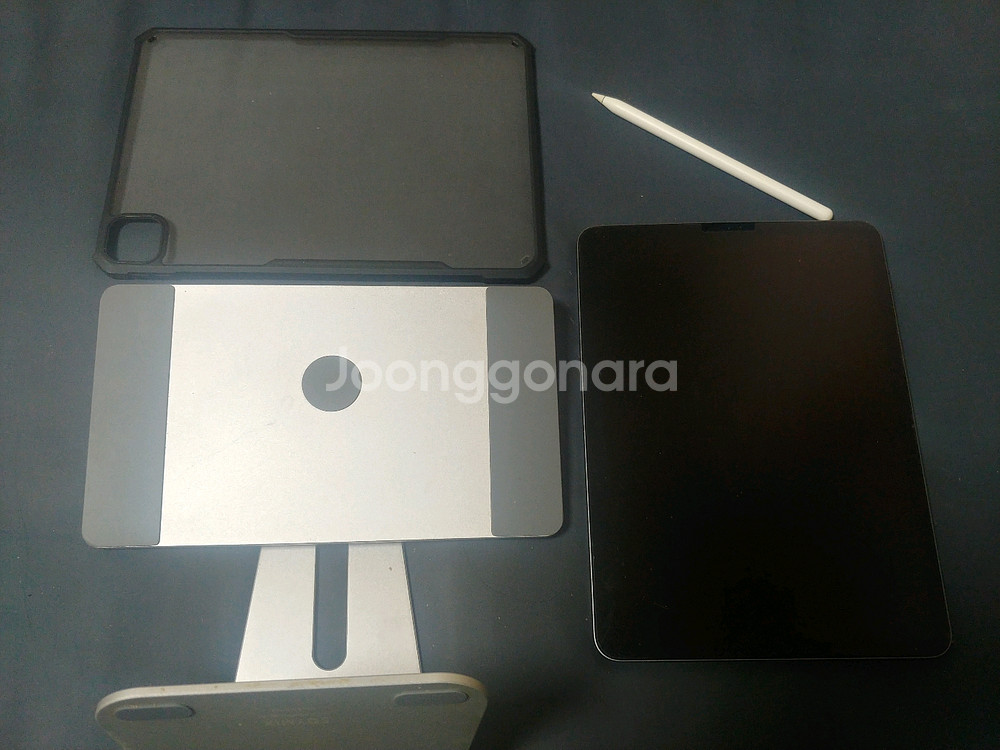 아이패드 프로 11인치 2세대 + 애플팬슬 2세대 + 거치대--0