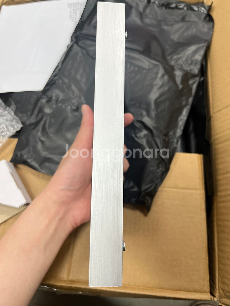 알루미늄 인테리어 액자 새제품 - 무광 블랙,화이트,실버--4