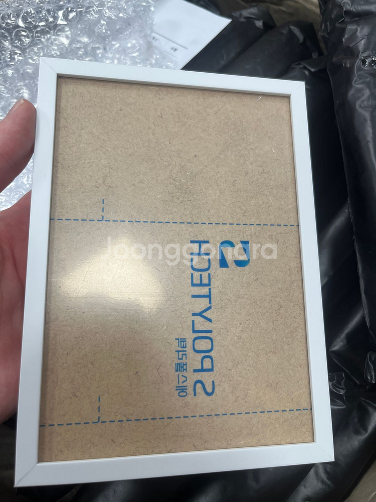 알루미늄 인테리어 액자 새제품 - 무광 블랙,화이트,실버--0