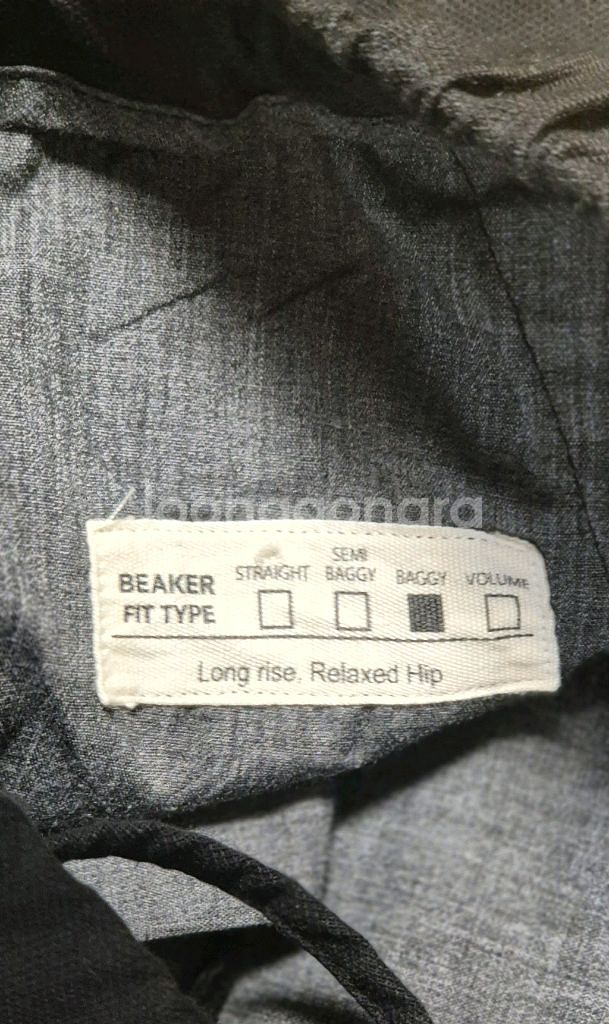 삼성물산 비이커 BEAKER 스트링 배기팬츠--8