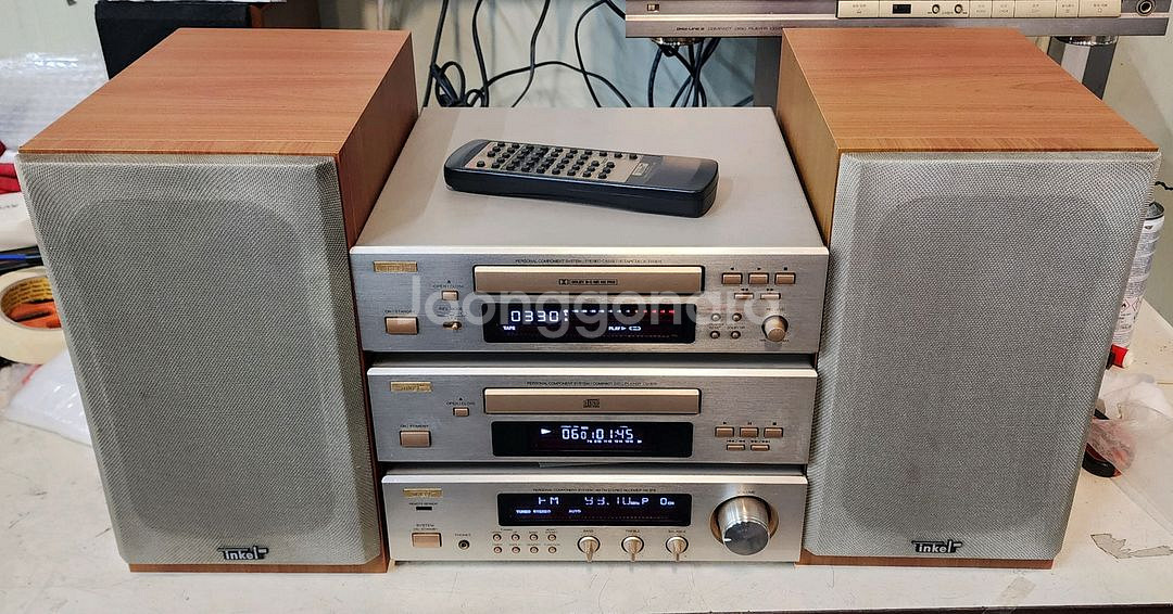 Inkel 인켈 878 풀세트 (스피커/앰프/CDP/데크)--2