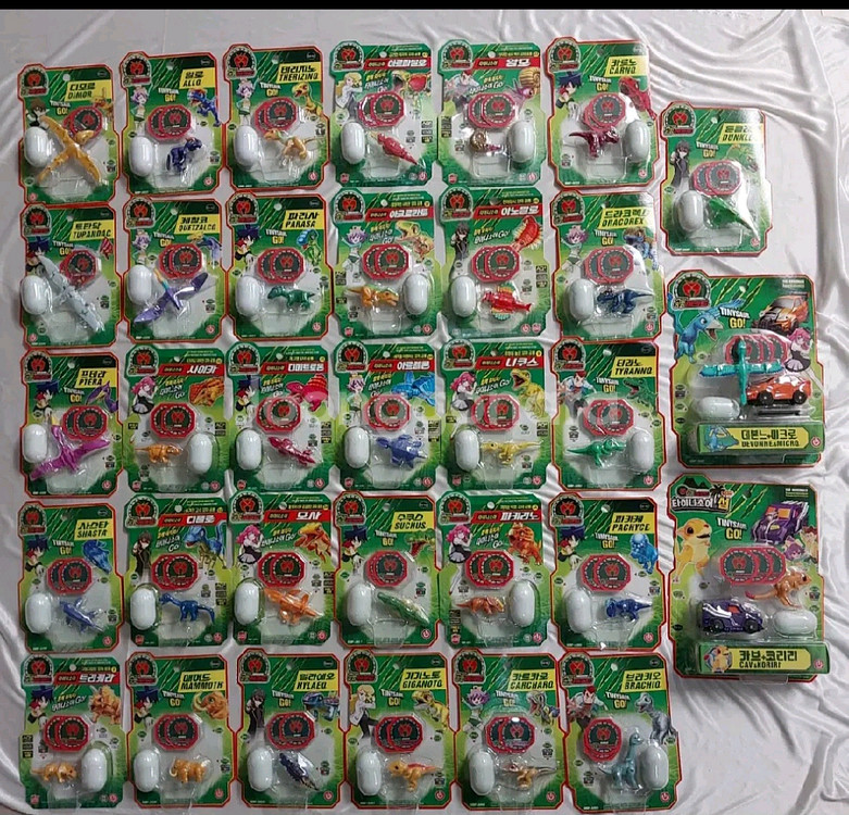 공룡메카드 타이니소어 더블피규어 등등 판매해요--1