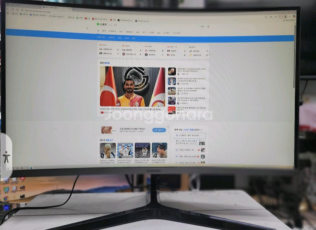 삼성(LC27JG54QQK) 커브드 게이밍모니터--1