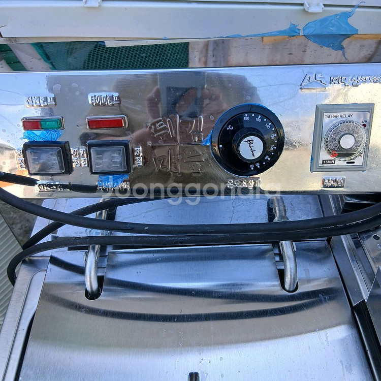 업소용 전기튀김기 2구 새거수준--2