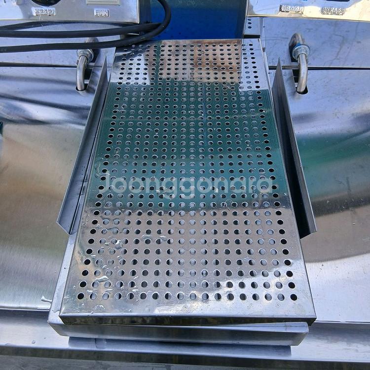 업소용 전기튀김기 2구 새거수준--3