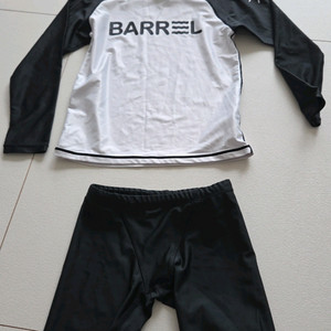 배럴 아동 래쉬가드 수영바지