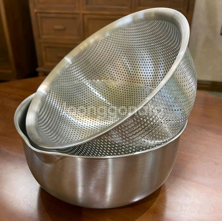 유럽매장 최고급 304올스텐 세척볼2p세트(새상품)--2