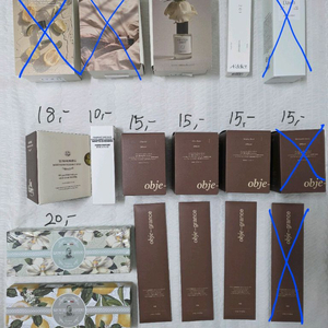 향수 룸스프레이 비누 정리