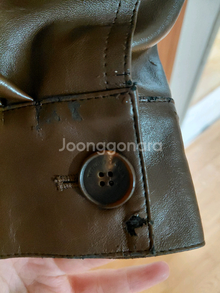 위드아웃썸머 젠 레더 자켓--6