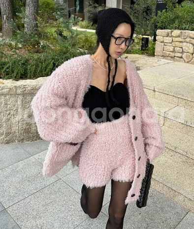 (새상품, 택O)드노리타 파이날 퍼리 아이반코트_JK 아이보리--9