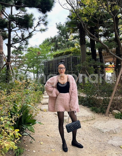 (새상품, 택O)드노리타 파이날 퍼리 아이반코트_JK 아이보리--6