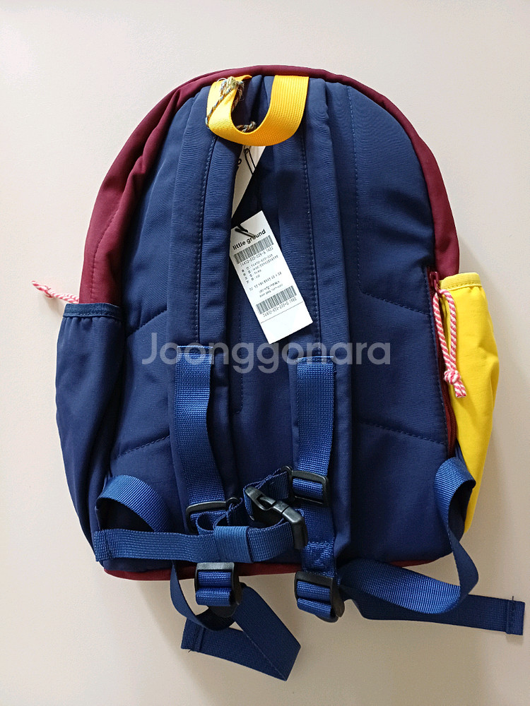 보보쇼즈 BC 빈티지 컬러블록 백팩 (새것)--2