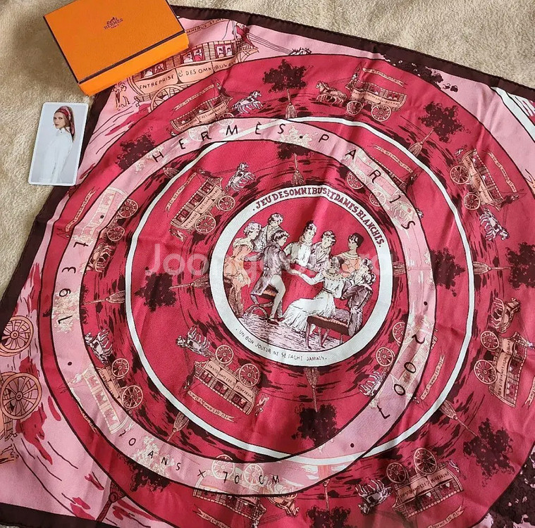 에르메스 hermes 옴니버스 까레 70--3