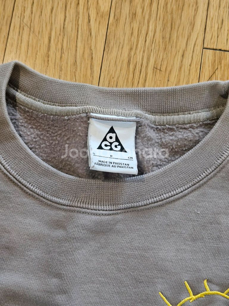 나이키 ACG 문파슬 크루넥 맨투맨 us s 국내 100 고프코어 플리스--3