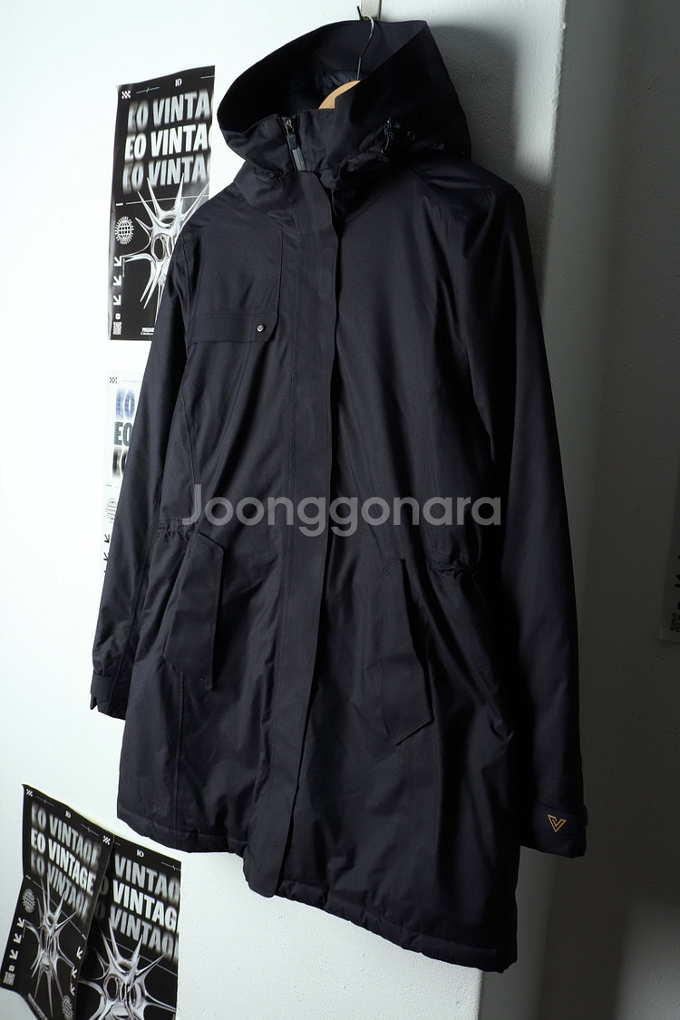 W(XL) 볼빅 패딩 점퍼자켓 골프 오리털 롱--0