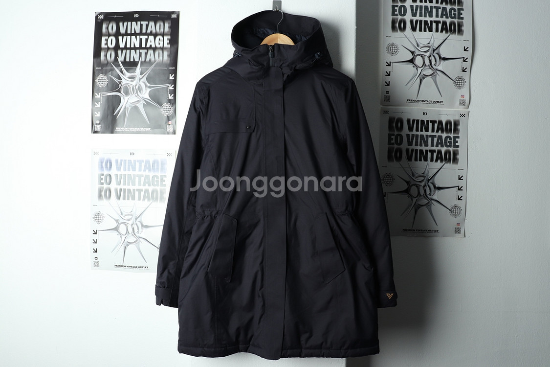 W(XL) 볼빅 패딩 점퍼자켓 골프 오리털 롱--1