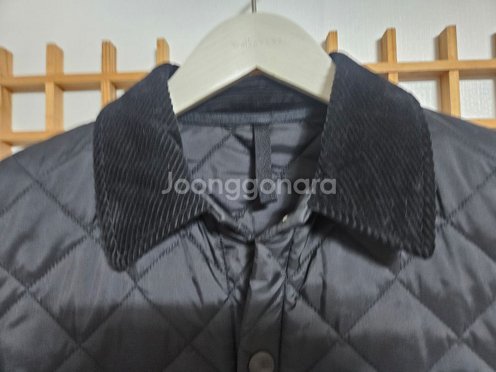 S급/ 바버 퀄팅 패딩 새상품급 사이즈 M--2