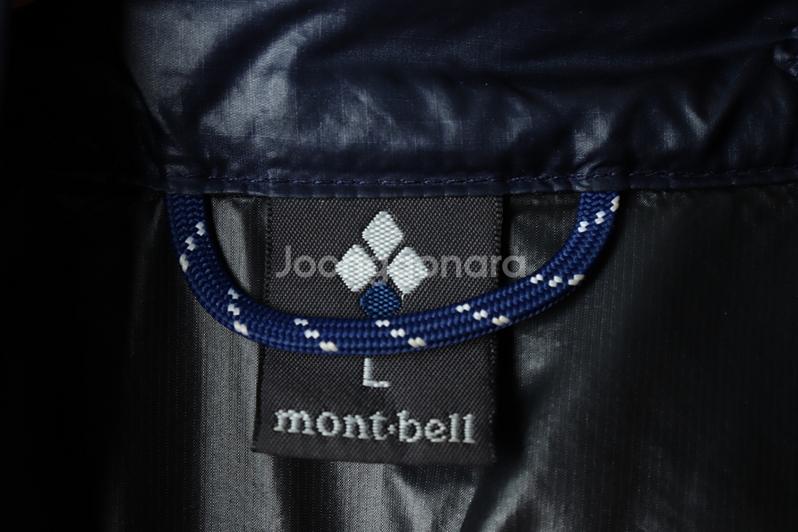 (L-XL) 몽벨 패딩 점퍼자켓 조끼 구스다운 네이비--5