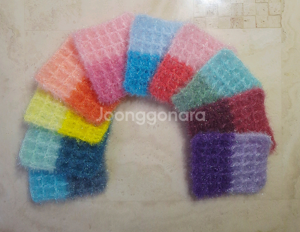 와플수세미 10개--0