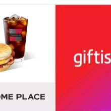 투썸플레이스 아메리카노R + 에그잉글리쉬 머핀 기프티콘