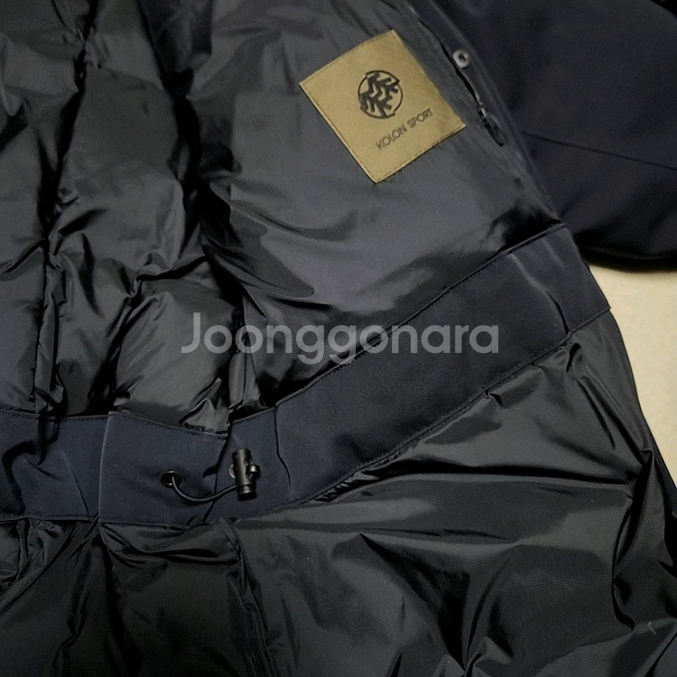 코오롱여성 폭스퍼 구스롱패딩--4