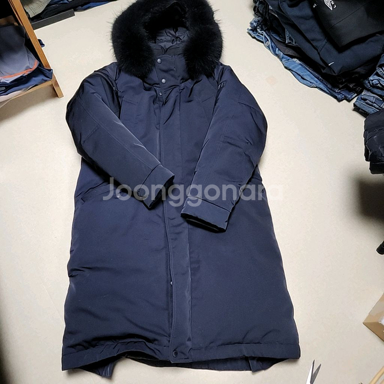 코오롱여성 폭스퍼 구스롱패딩--0