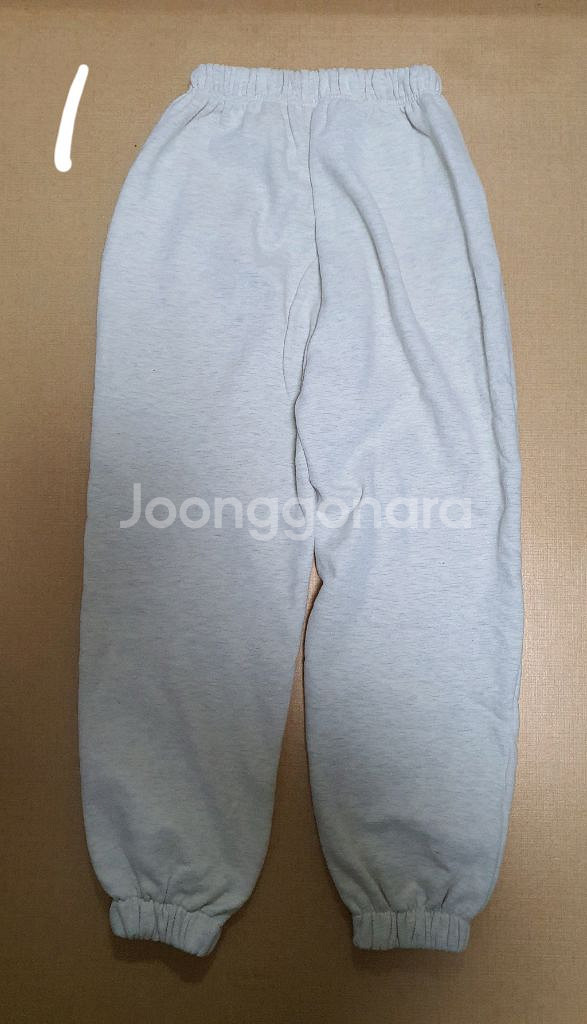 여성 기모 트레이닝 조거 팬츠--2