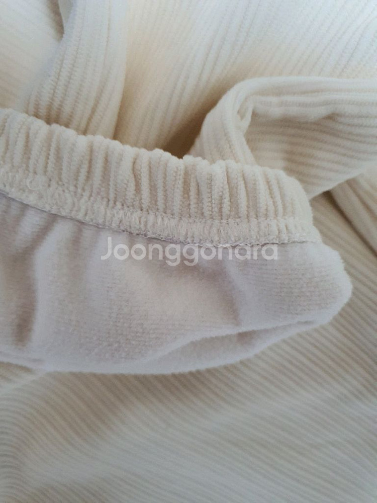 여성 기모 트레이닝 조거 팬츠--4