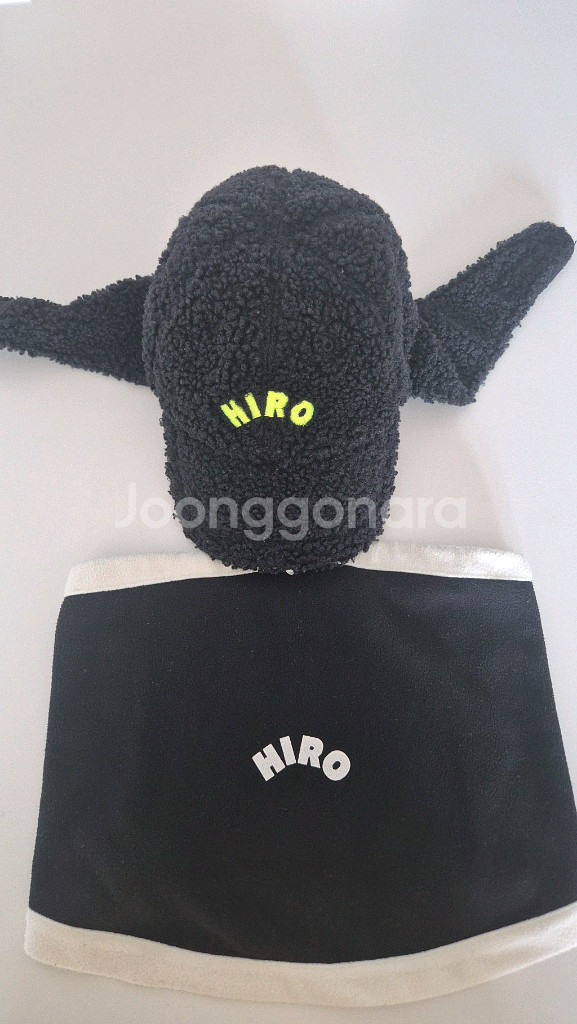 히로 귀달이 모자 +넥워머--0