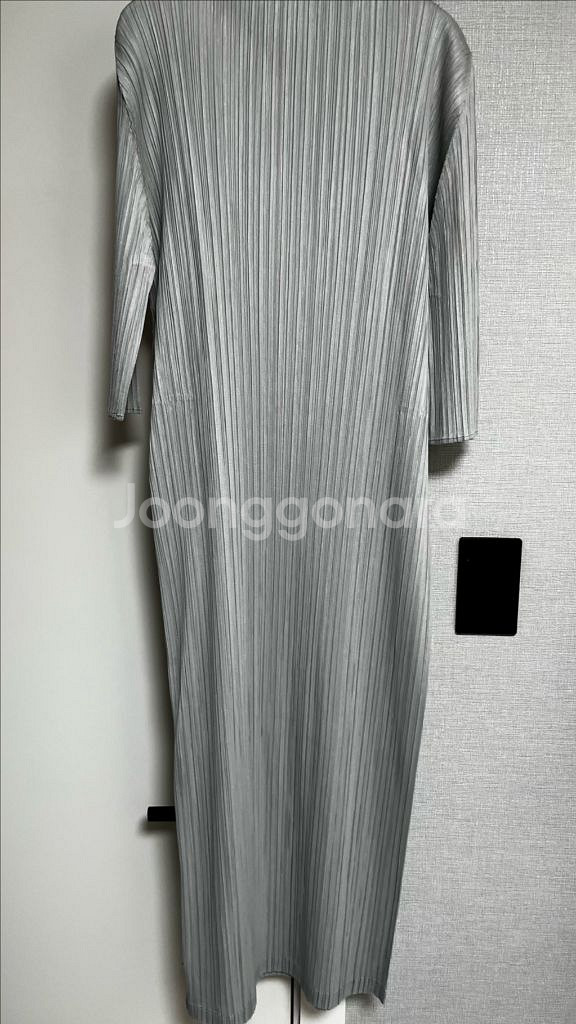 플리츠플리즈 9월 원피스 라이트그레이 3사이즈--2