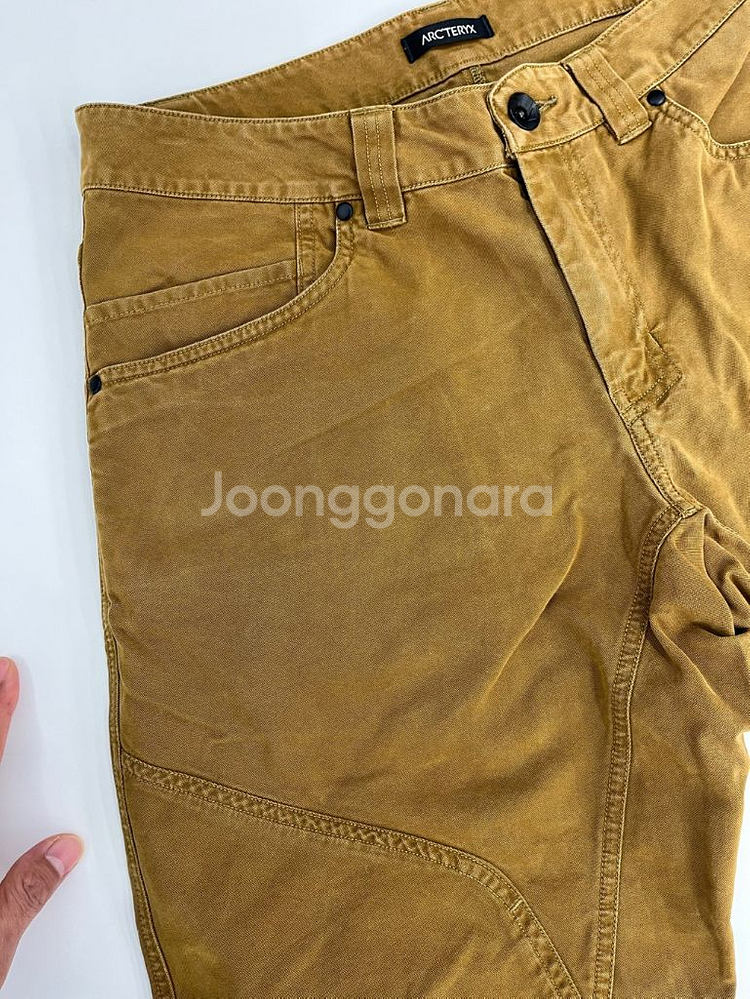 아크테릭스 구형 크로닌 팬츠 32x32 브라운색상--6