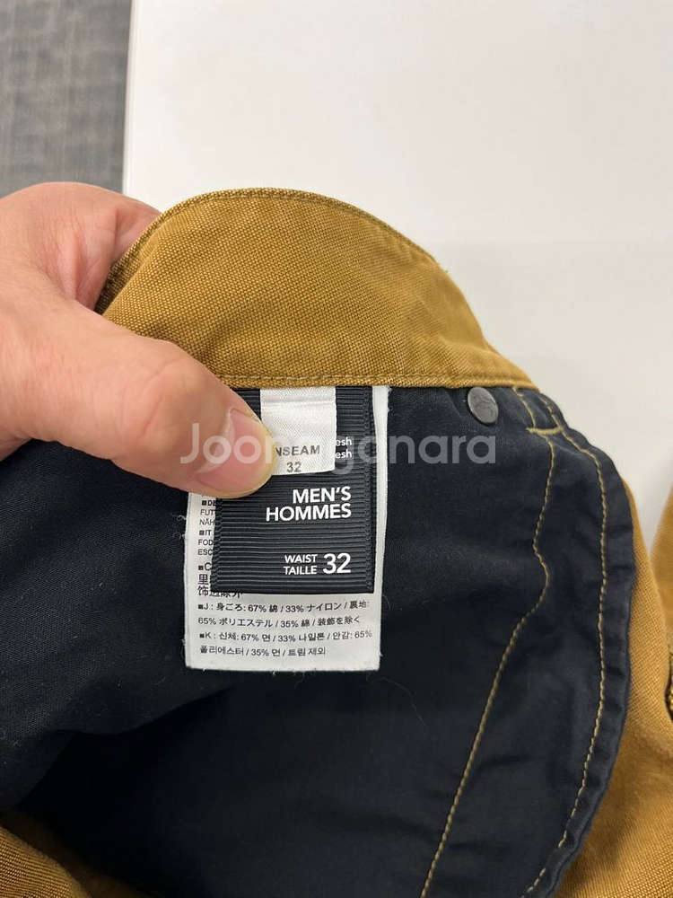 아크테릭스 구형 크로닌 팬츠 32x32 브라운색상--8