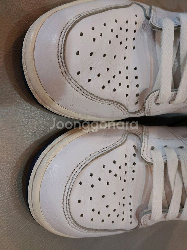 나이키 에어 조던 1 레트로 하이 OG 메탈릭 네이비 맨사이즈 250mm 택포 4만5천원--3