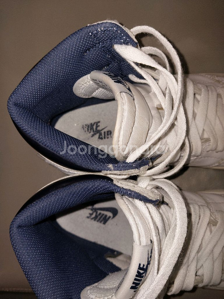 나이키 에어 조던 1 레트로 하이 OG 메탈릭 네이비 맨사이즈 250mm 택포 4만5천원--2