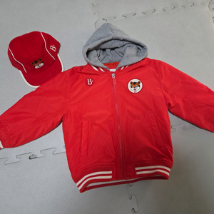 베베드피노 티그레 패딩 바시니점퍼120+티그레 모자 세트