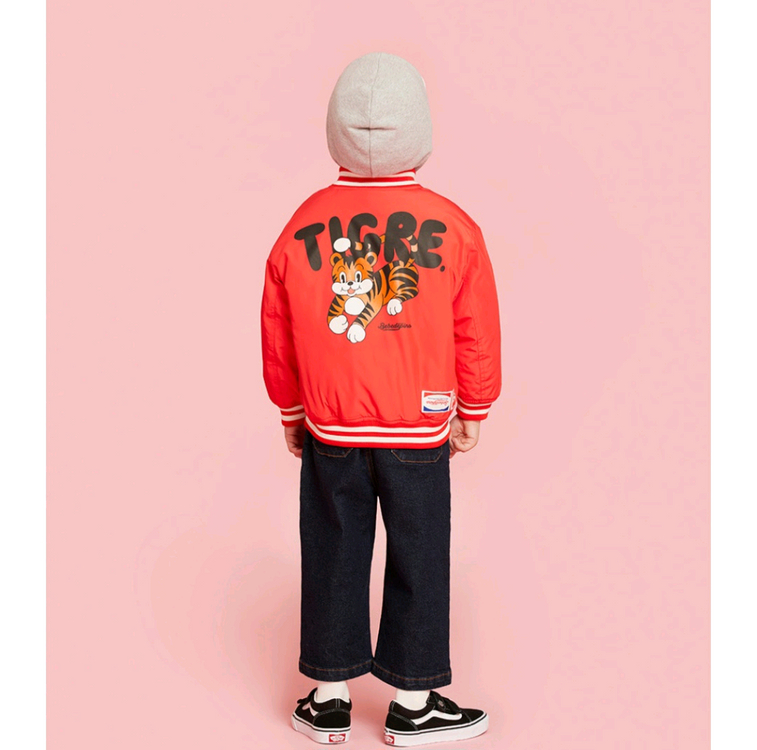 베베드피노 티그레 패딩 바시니점퍼120+티그레 모자 세트--6