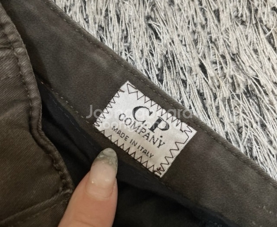 씨피컴퍼니 CP컴퍼니 고글 기모 카고바지 카고팬츠 34인치--4