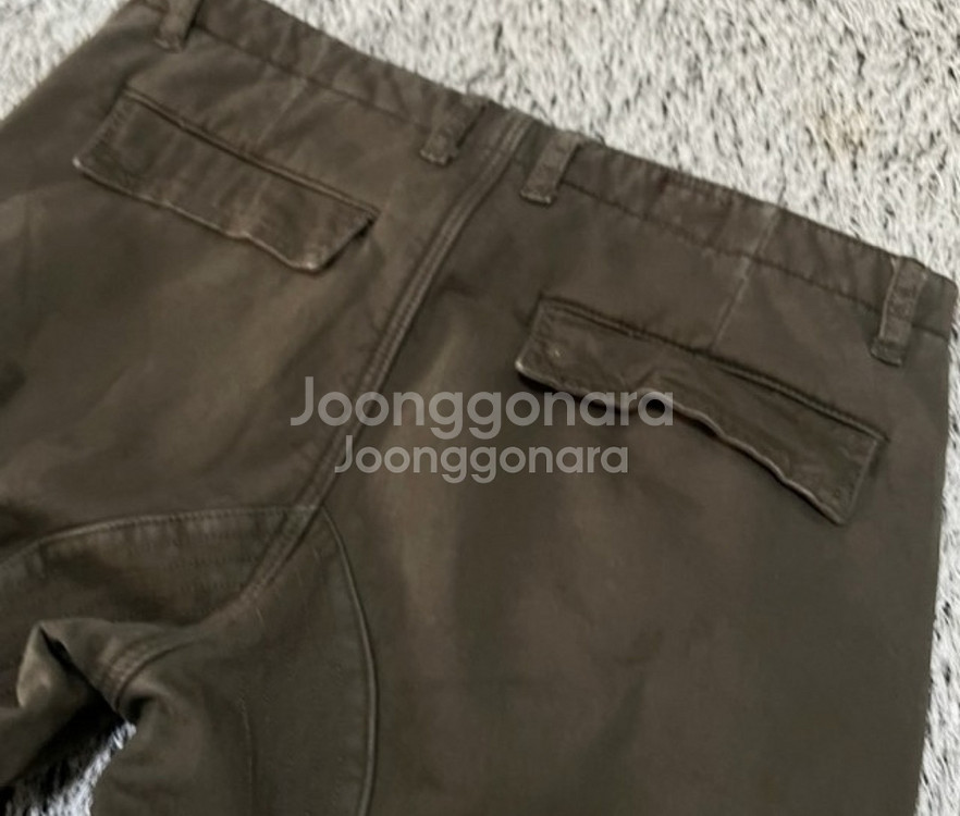 씨피컴퍼니 CP컴퍼니 고글 기모 카고바지 카고팬츠 34인치--3