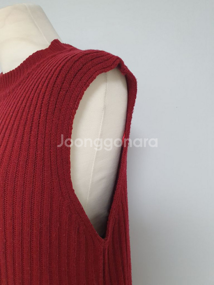 (상태좋음)밸리걸 골지니트 원피스 55~66반--3