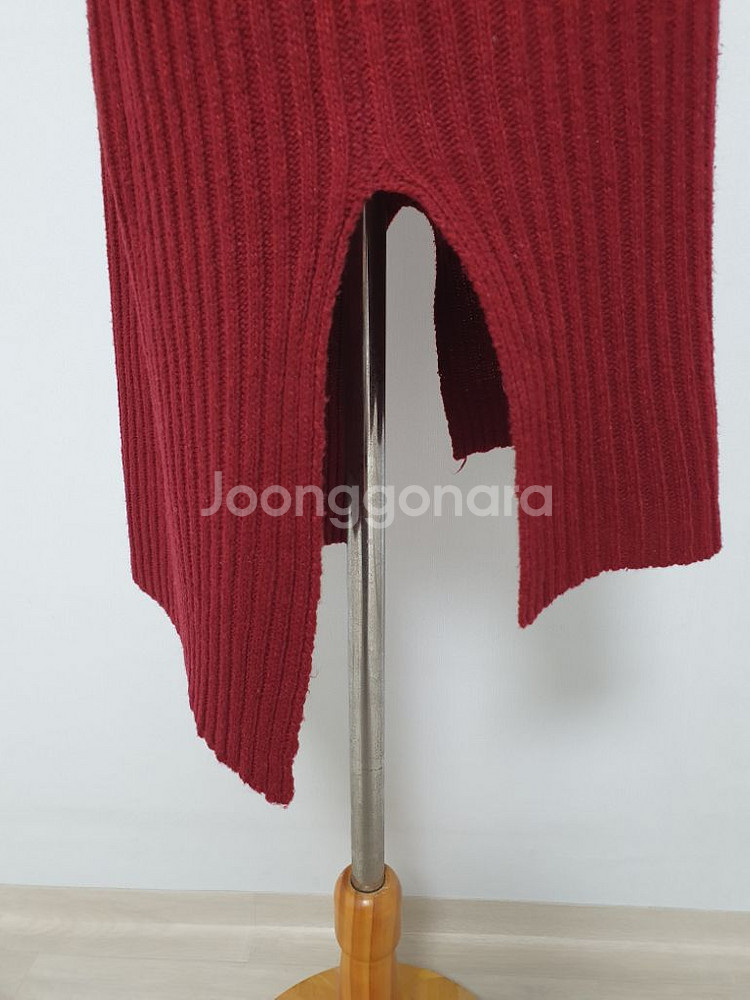 (상태좋음)밸리걸 골지니트 원피스 55~66반--4