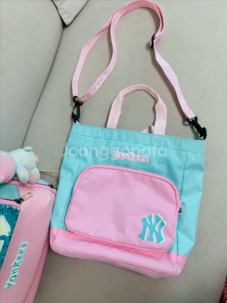 MLB여아초등책가방+보조가방--1