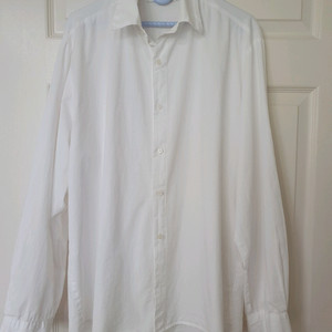 (상태좋음)남성 화이트 남방105~110 키 180이하