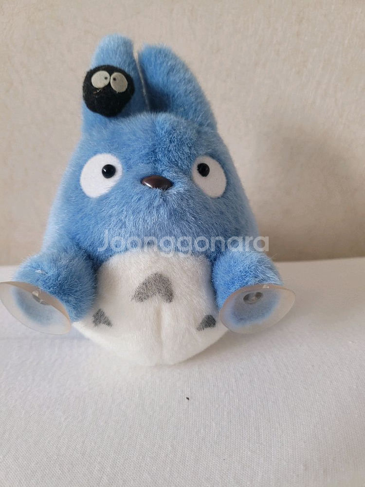 (가격내림) <정품> 지브리 스튜디오 이웃집 토토로 인형 유리부착인형 [파랑] (15cm)--0